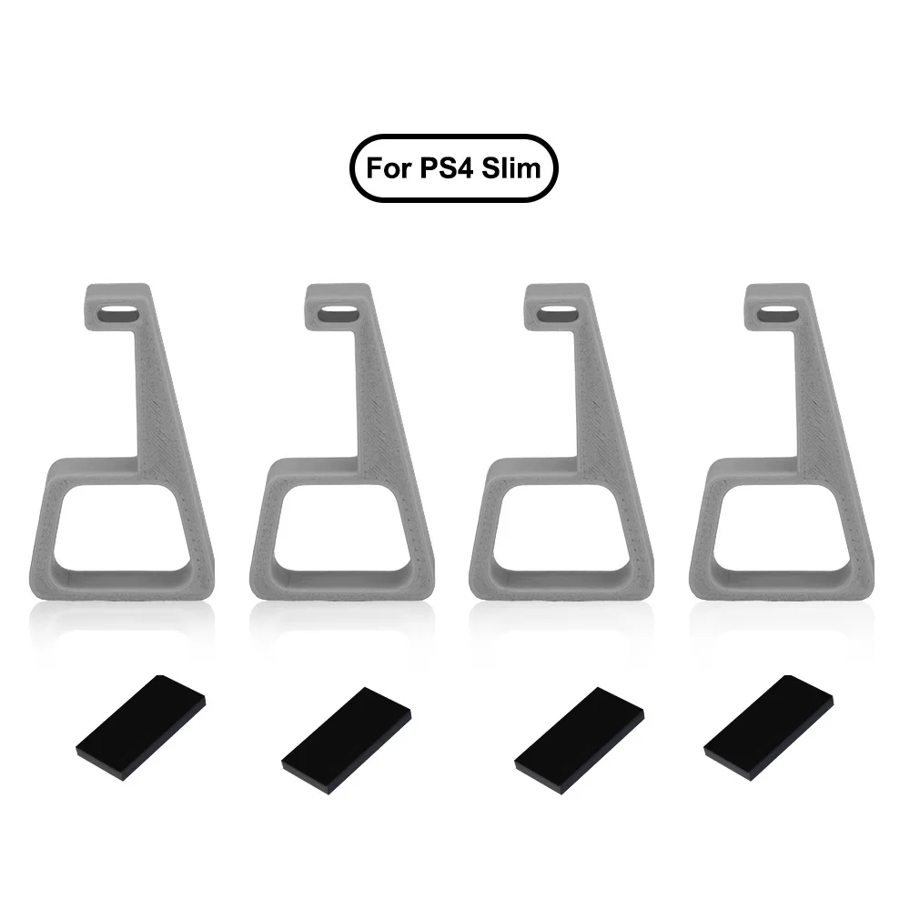 حامل أرجل تبريد أفقي ، دعم أكبر ، قاعدة أقدام مثبتة على مسطح ، حامل نحيف ، PS4 نحيف