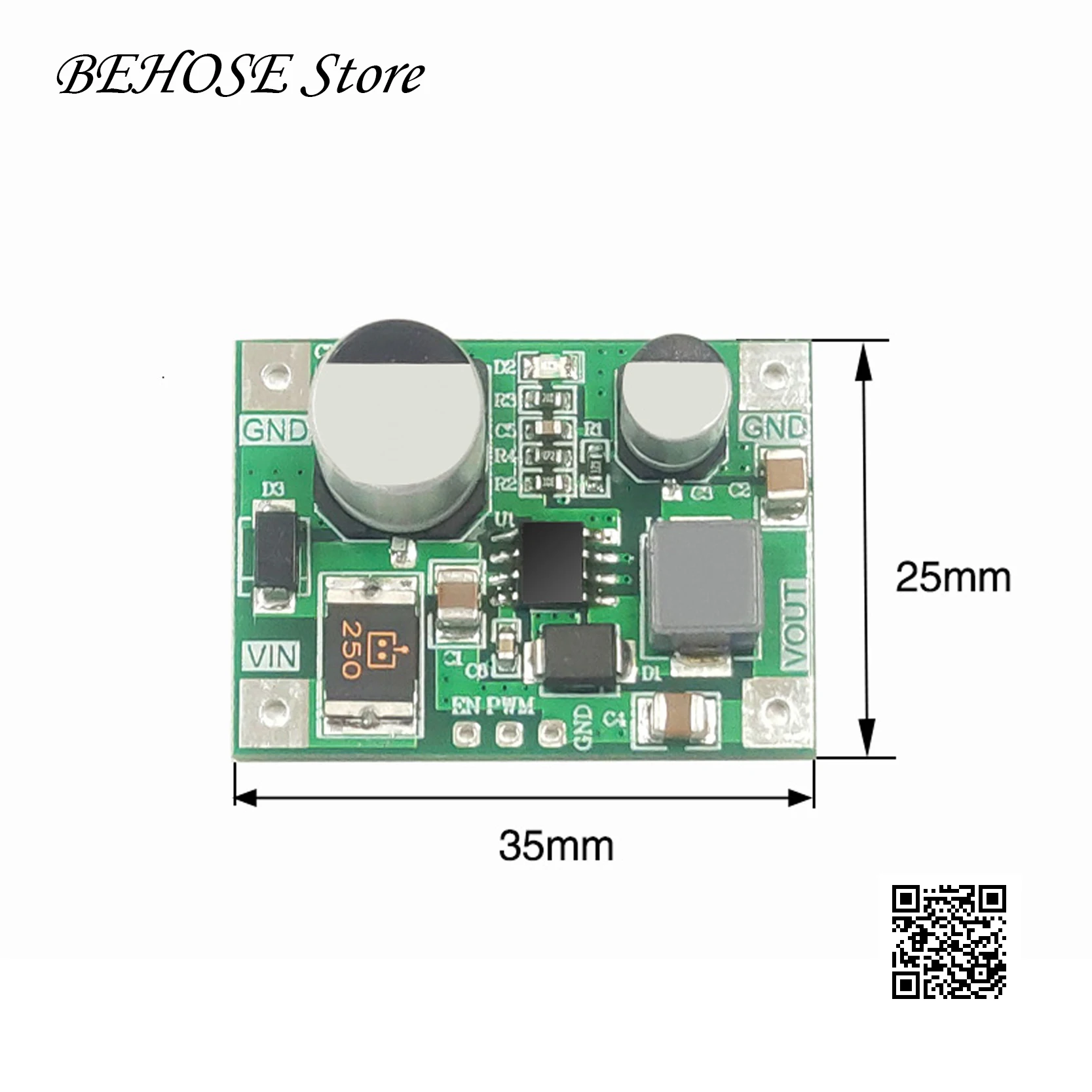 Mp9486a Power Modul 100V DC Hohe Spannung Eingang Breite Spannung Schritt-down Modul Hohe Effizienz Spannung Konverter