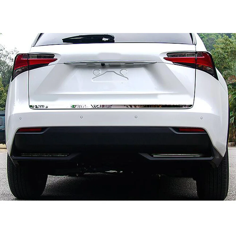 For Lexus NX 200 200t 300h 2015 2016 2017 2018 2019 2020 2021 Trunk Tailgate Trim Rear Tail Gate Molding Exterior Accessories