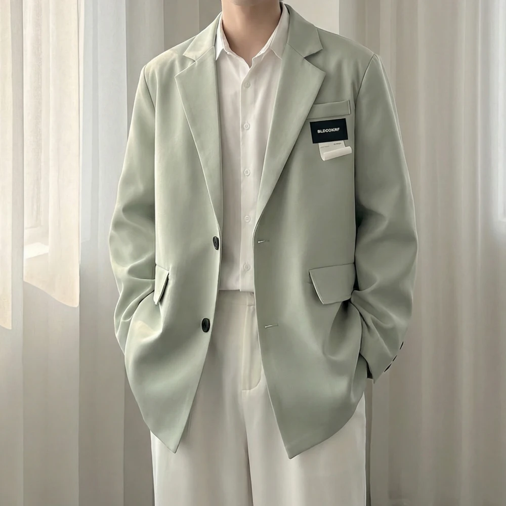 

Корейский повседневный однотонный костюм для пар (мужчин и женщин) – комфортный, свободный крой, из полиэфирного волокна, для ежедневной носки