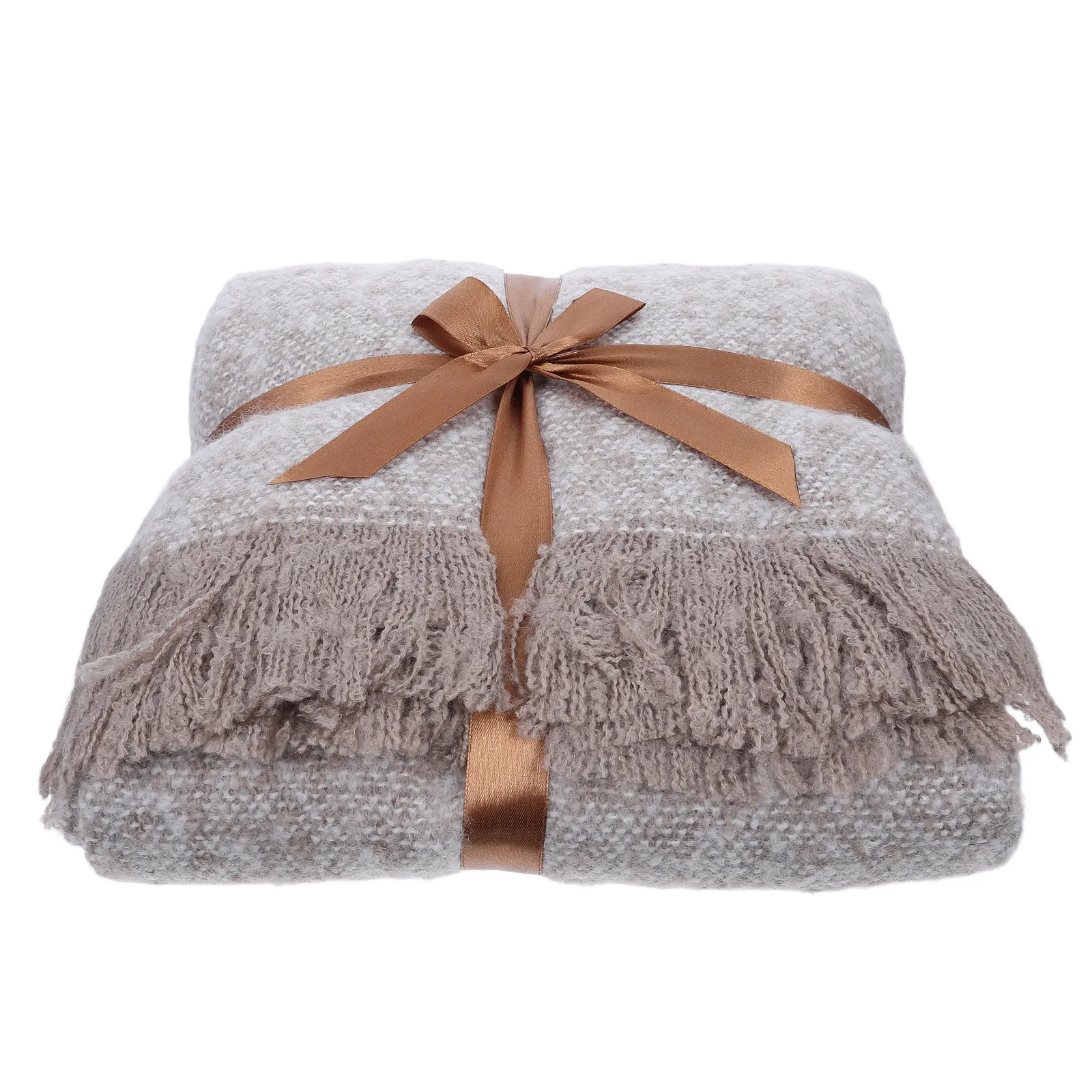 Boho Throw Blanket Brown Soft  - Boho Throw Blanket Fringe review and price