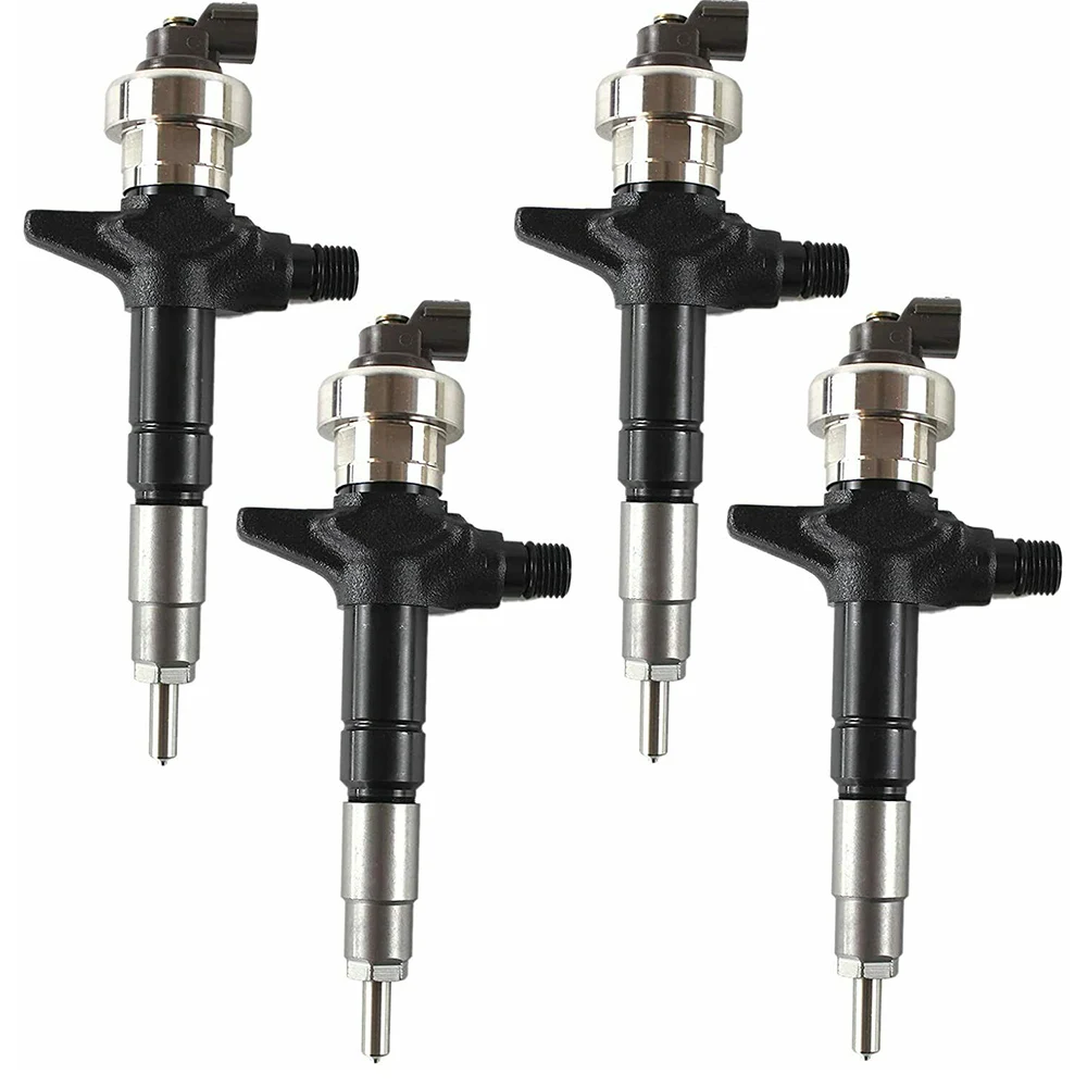 4PCS 4JJ1 Fuel Injectors 095000-6980 095000-6983 095000-6985 8-98011604-5 8980116045 8980116040 For Denso Isuzu DMAX