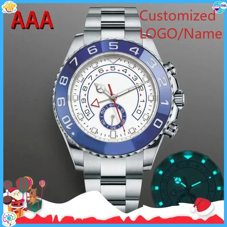 A88 Store 44mm Men's Luxury Wristwatch Master Automatic Mechanical Movement Sapphire Male Brand Clock Watches Customized view 2