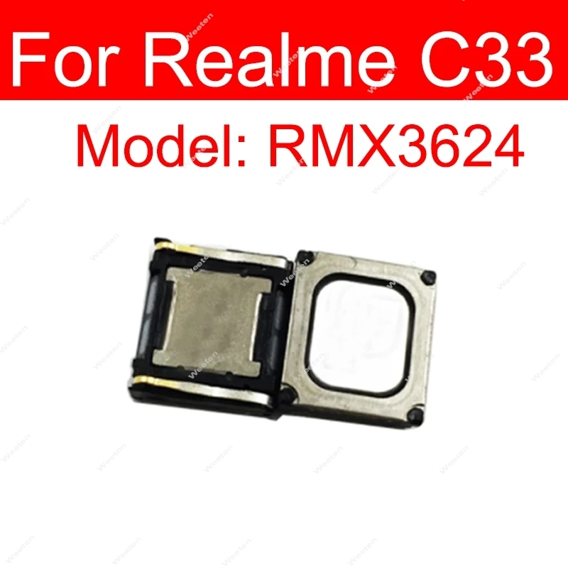 Earpiece Speaker For Realme C30 C30S C31 C35 C51 C53 C55 4G 5G Earphone Speaker Sound Recevier Flex Cable Parts