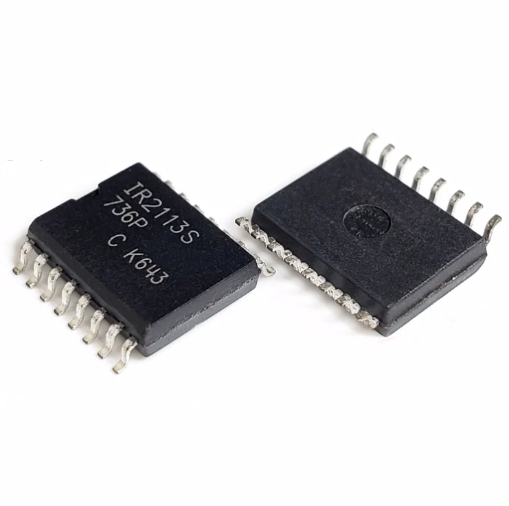 5PCS IR2113S IR2113 2113S 2113 SOP-16  High and low drive  Plastic protective casing