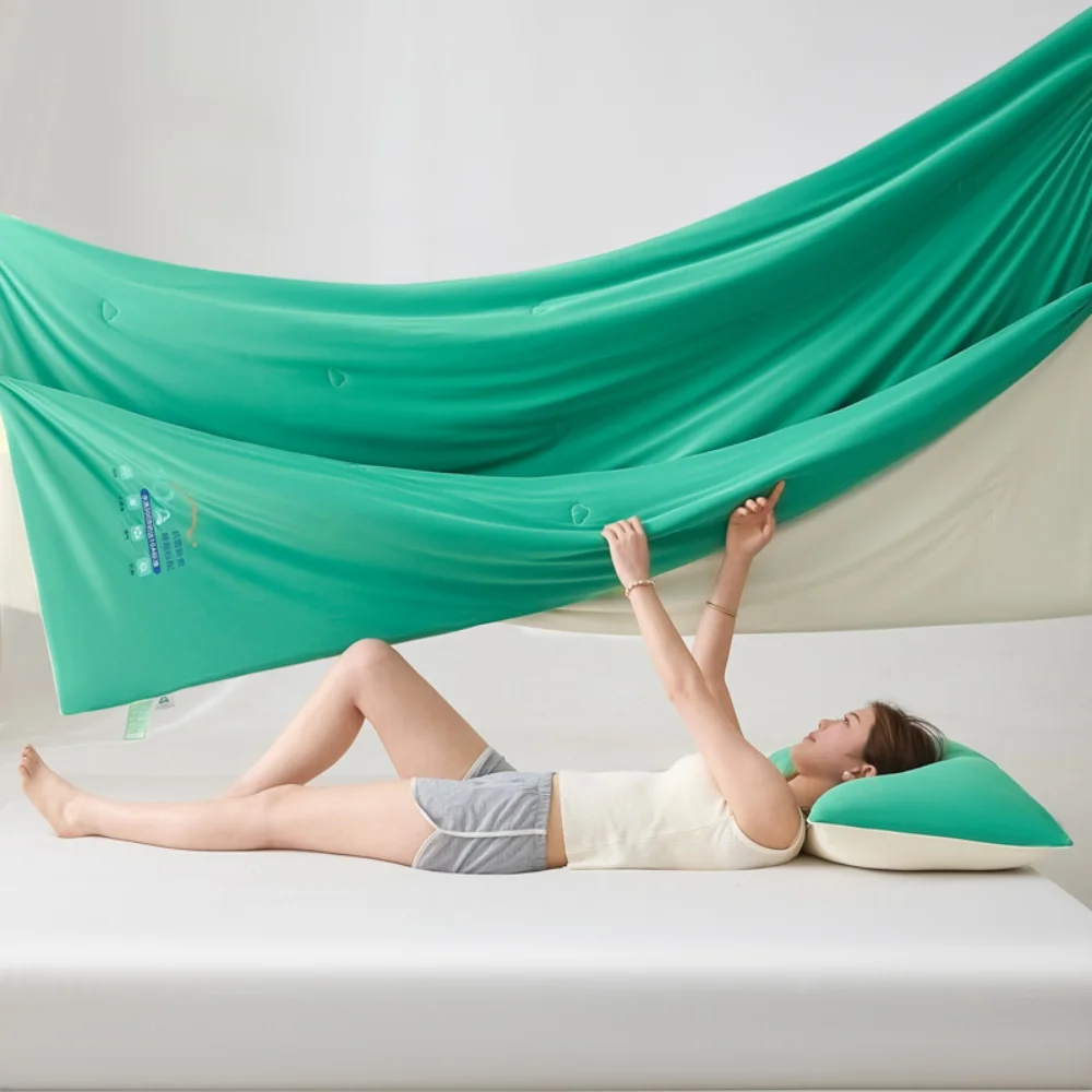 

Летнее одеяло: комфортное, мягкое, дышащее, антибактериальное, с охлаждающим эффектом, из волокон, для кондиционированных помещений, машинная стирка