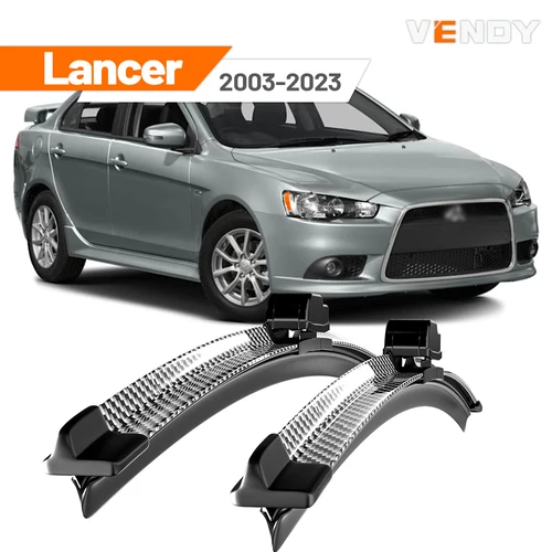 Para Mitsubishi Lancer 7 8 9 2003-2023 2004 2007 2008 2016 2017 2018 2020 2 uds limpiaparabrisas delantero limpiaparabrisas