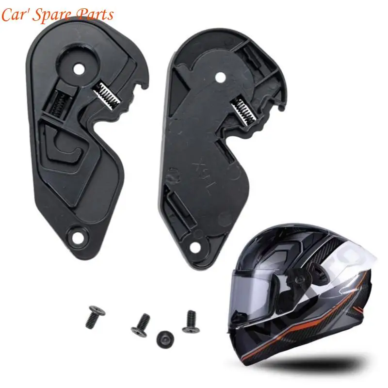 

Y4UA Impact Resistant Helmet Eyeguard Base Quick Installation ABS Motorcycle Part