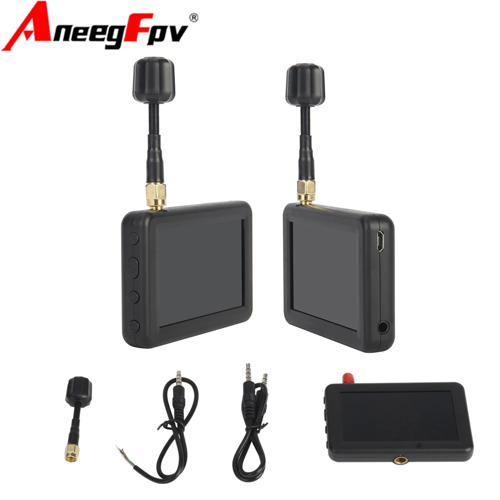 

Micro 5.8G 40CH 3 Inch LCD 480x320 Auto Search FPV Monitor Build-in Battery For RC Multicopter FPV Drone Part