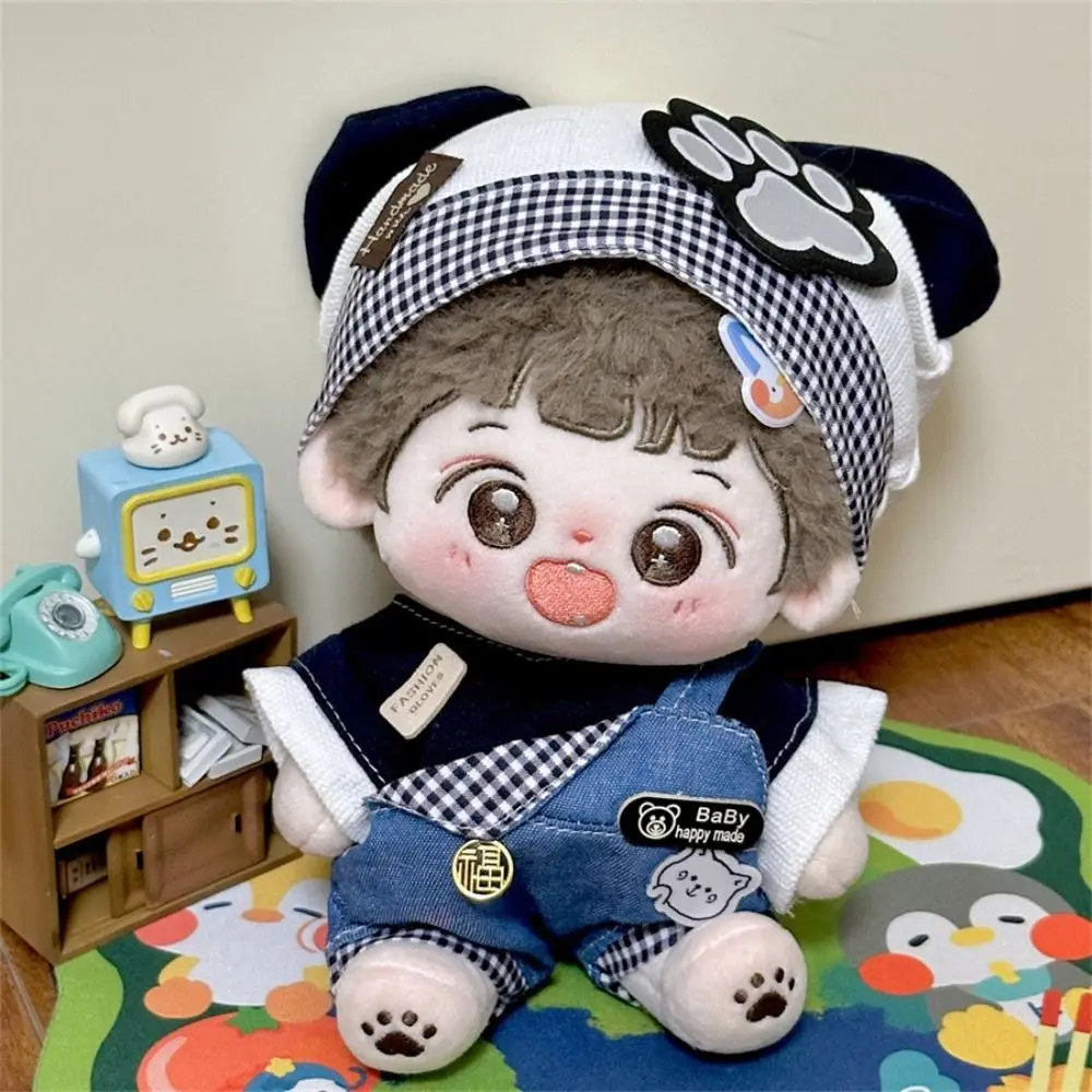 Cute Lolita Overalls Cotton Doll Clothes Cos Gift DIY Doll Princess Dress Handmade Doll Accessories for EXO Idol Dolls