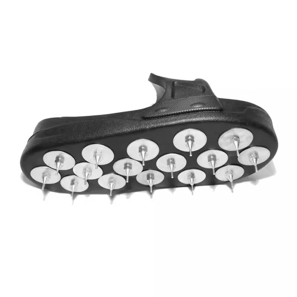 

1Pair Flexible Soft Spiked Shoes for Epoxy Floor Coating Epoxy Paint Self-Leveling Cement EVA Soft Material