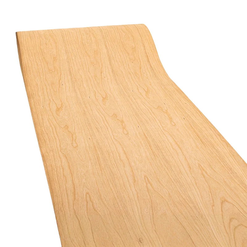 Natural Cherry Wood Veneer Decorative Panel Real Wood Design for Hotel Furniture Cabinet Guitar Resurfaci DIY Decor Wooden Panel