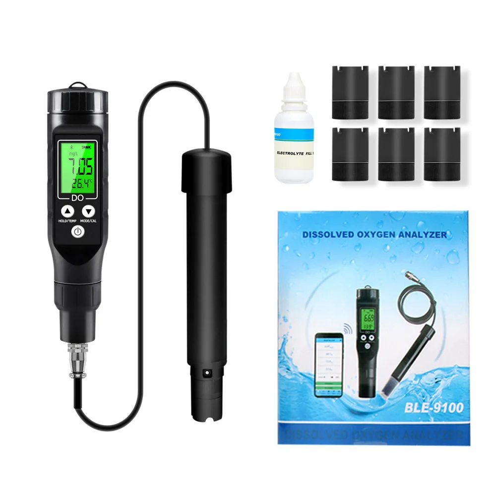 Online Bluetooth connection dissolved oxygen meter portable dissolved oxygen meter multi-parameter water quality analyzer