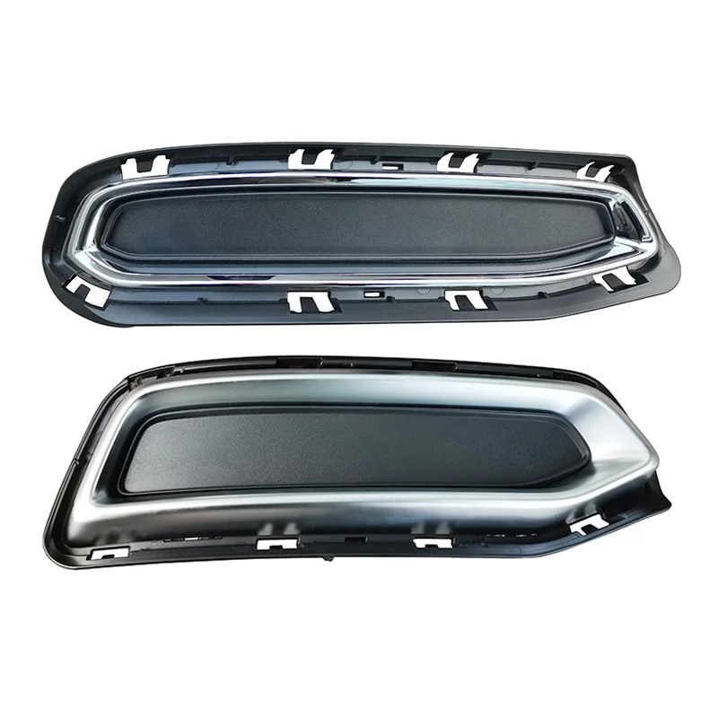 

For Audi A6 C8 2019 2020 2021 2022 S-LINE Tail Throat Decorative Frame Rear Lip Tail Throat Trim Plate Exhaust Port Trim Cover