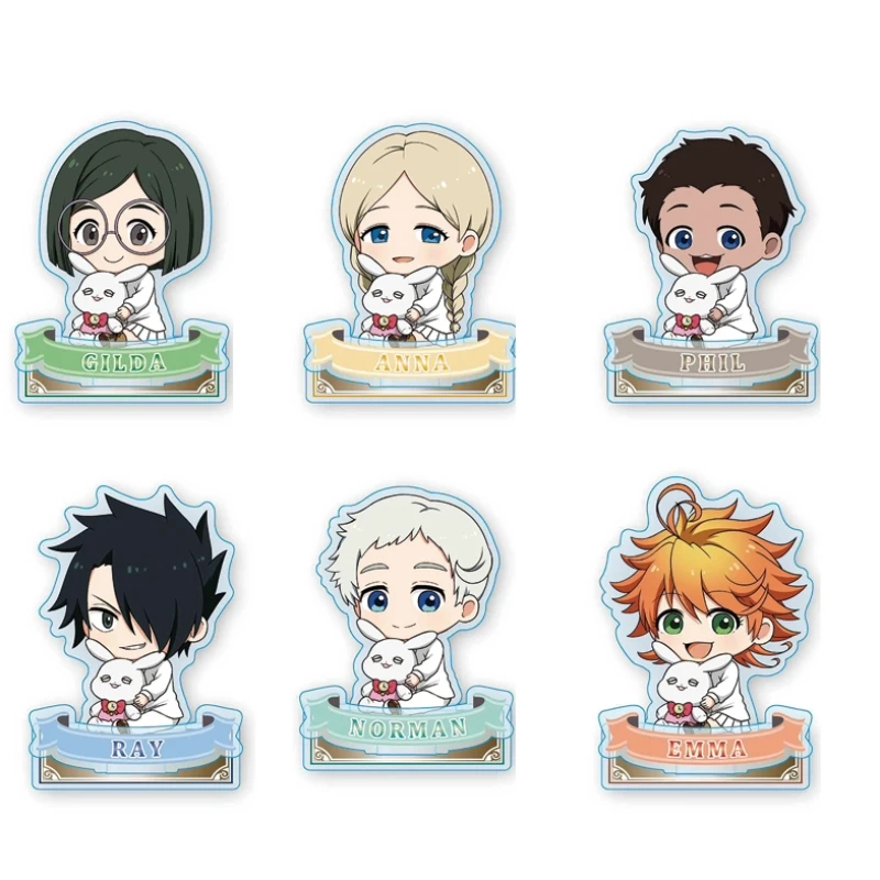 

Игра Норман Эмма Музика Анна акриловая кукла-подставка аниме Рэй фигурка модель тарелка косплей игрушка для подарка