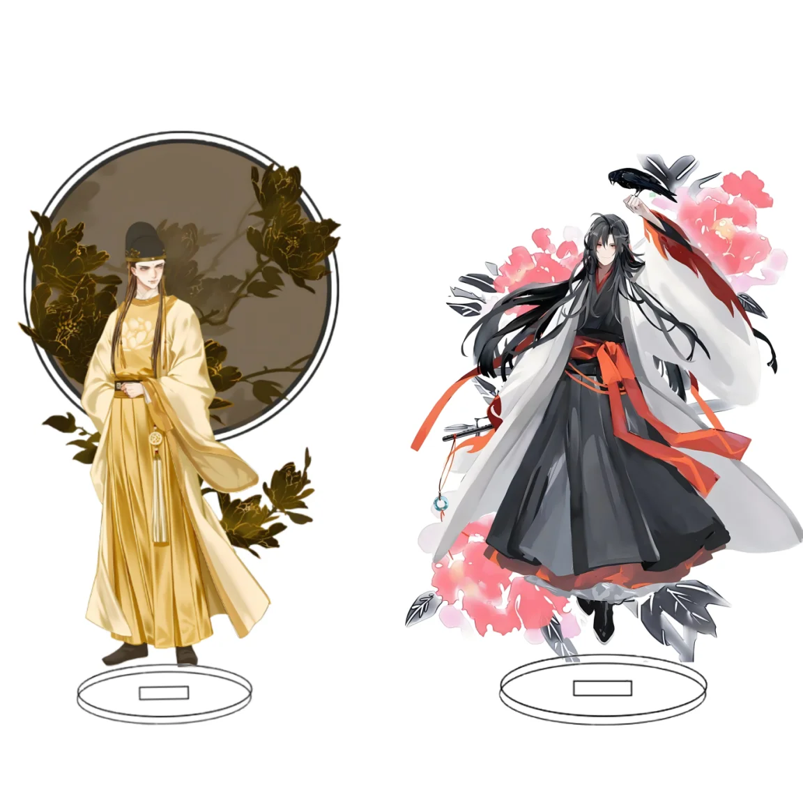 Anime Mo Dao Zu Shi Acrylic Stand Figure Grandmaster of Demonic Wei Wuxian Desktop Standing Plate Decoration Model Toy Gifts