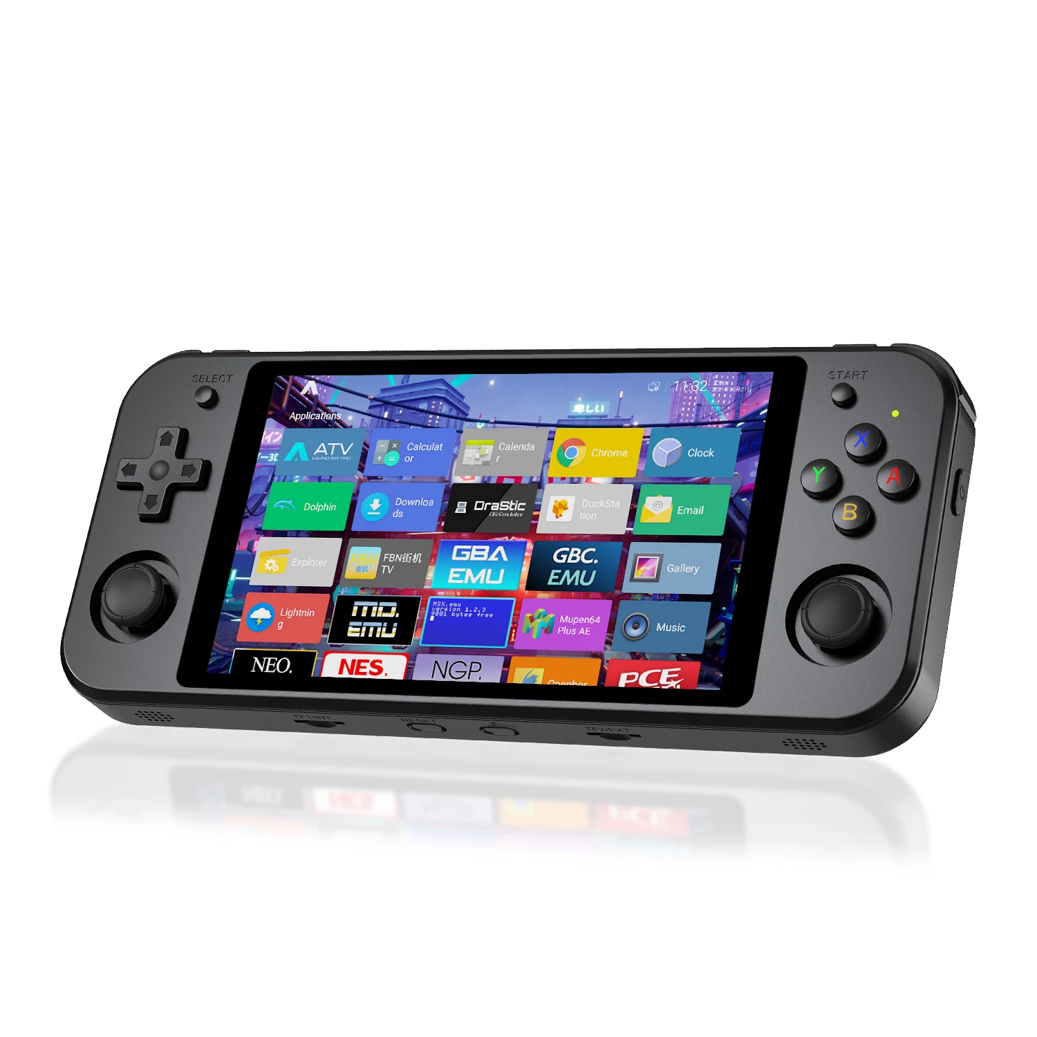 

multi players gaming retro games Handheld game player and android linux dual OS smart tablets Anbernic RG552