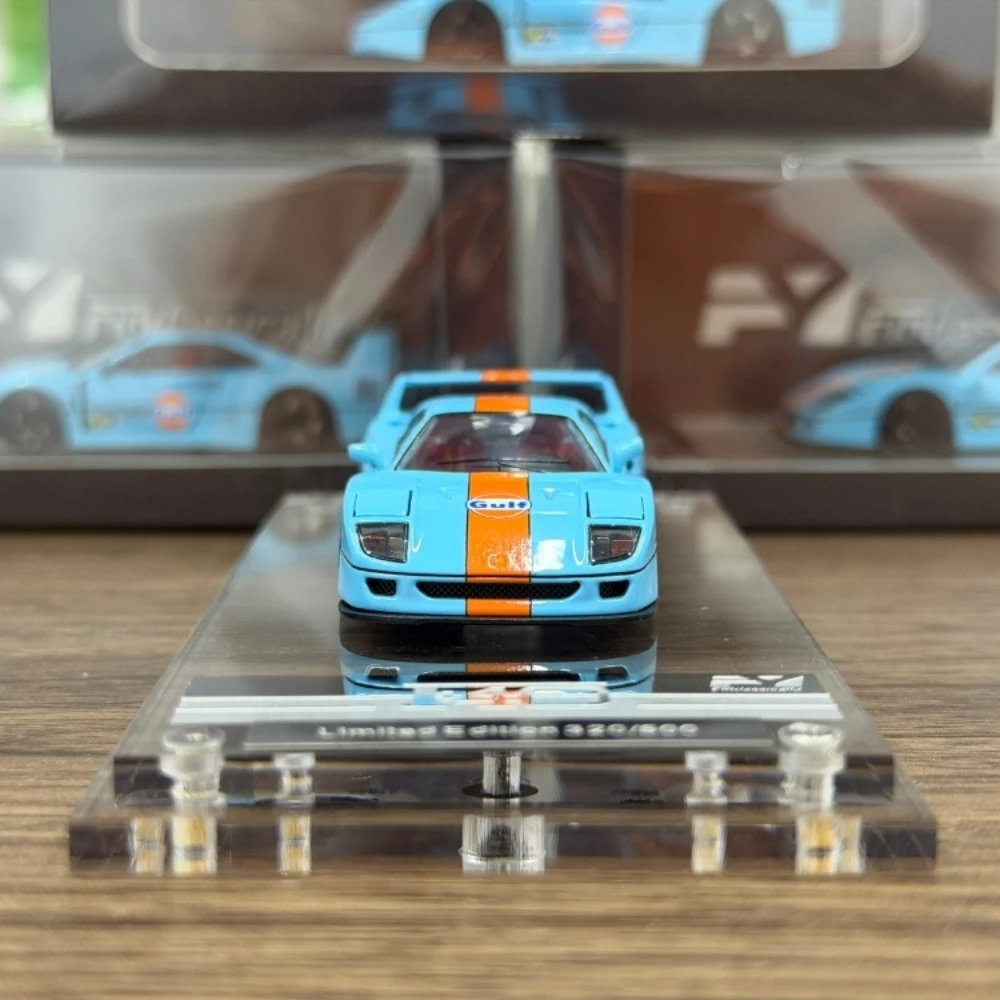 

Акции Findclassically FY 1:64 F40 Литая под давлением модель автомобиля синего цвета в 2025 году