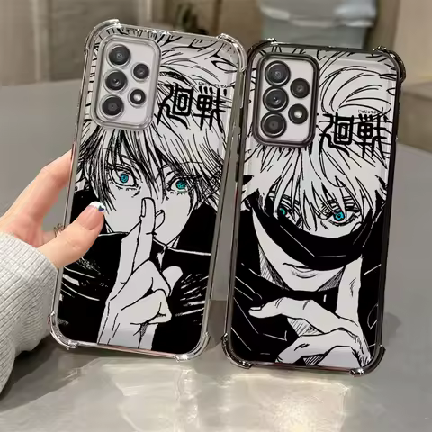 Jujutsu Kaisens Phone Case for Samsung A13 A22 A24 A32 A51 4G A15 A16 A23 A52 4G 5G A25 A32 A33 A34 A35 A52s A54 A55 A73 5G