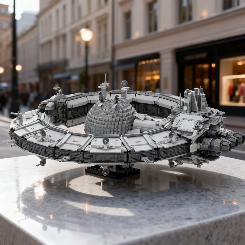 

4937pcs MOC Lucrehulk Class Battleship Droid Star Battle UCS Model Building Blocks DIY Gift Creative Collectible Display Decor