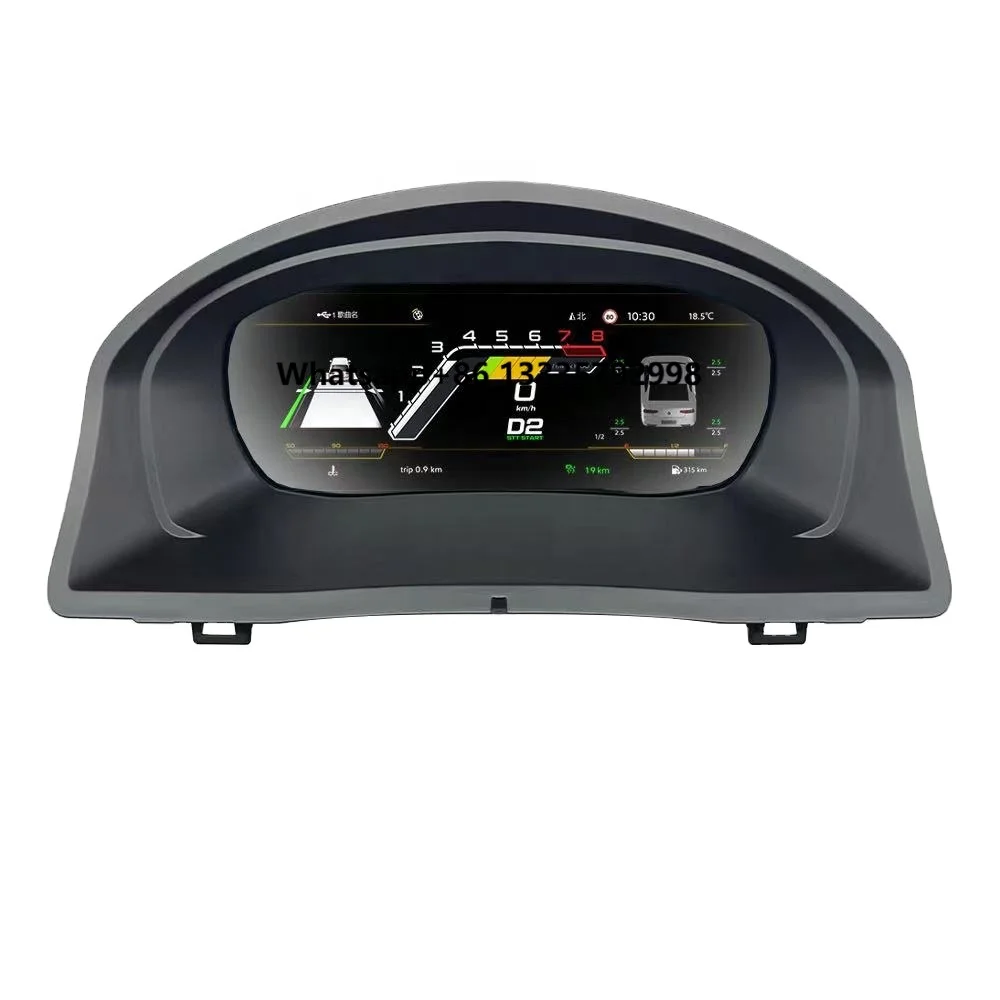 

15.8'' LCD Digital Dashboard Display Clusterfor Volkswagen' EOS 2009-2016 Years Auto Instrument Panel Virtual Tacho Cockpit