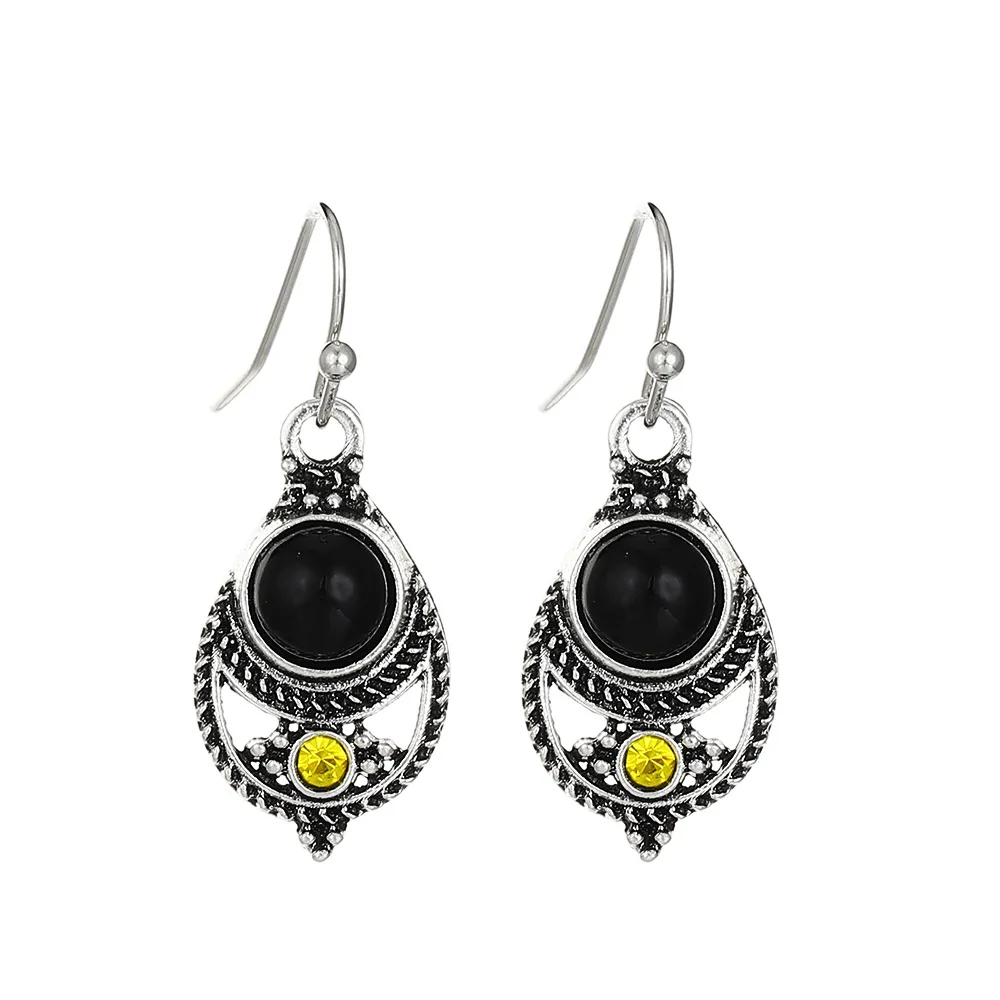 

SHXI Women's Earrings Woman 925 Silver Jewelry Bags Rhinestones Hoop2025