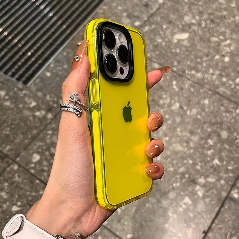 Luxury Transparent Case For iPhone 16 15 14 13 12 11 Pro Max 7 8 Plus X Xs Max XR Shockproof Clear Soft TPU Cover - Image 4
