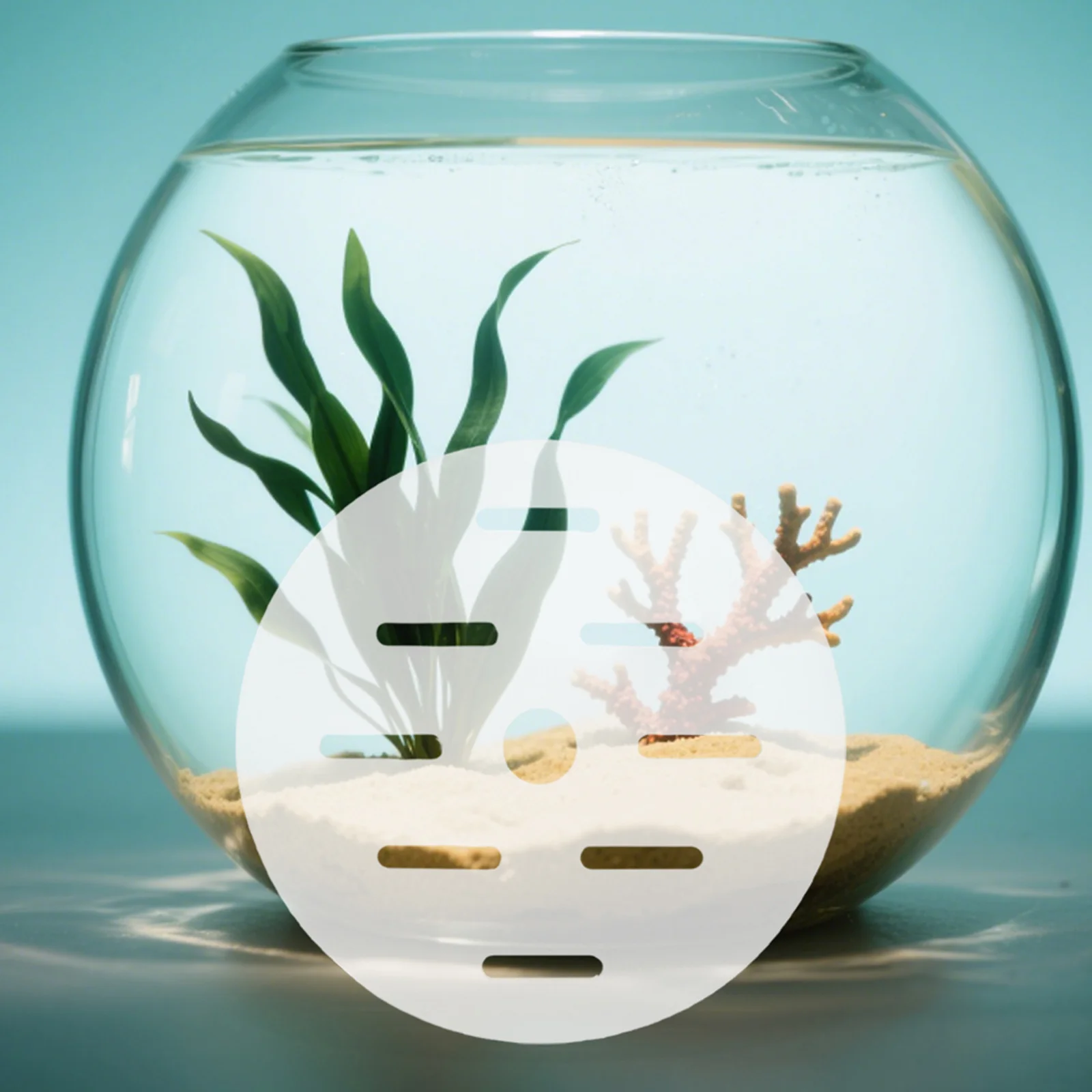 

2Pcs Acrylic Aquarium Anti-Jumping Escape Proof Cover Round Fish Bowl Lid Easy Feeding Fish Tank Protective Cover Accessories