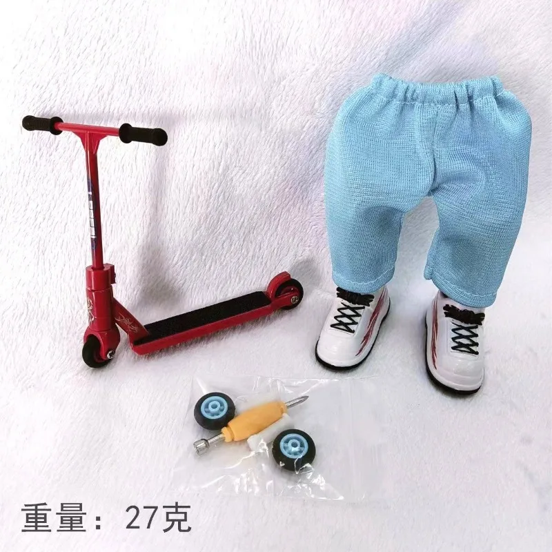 Alloy Finger Skating Shoes Coated with Duck Set Desktop Fingertip Ski