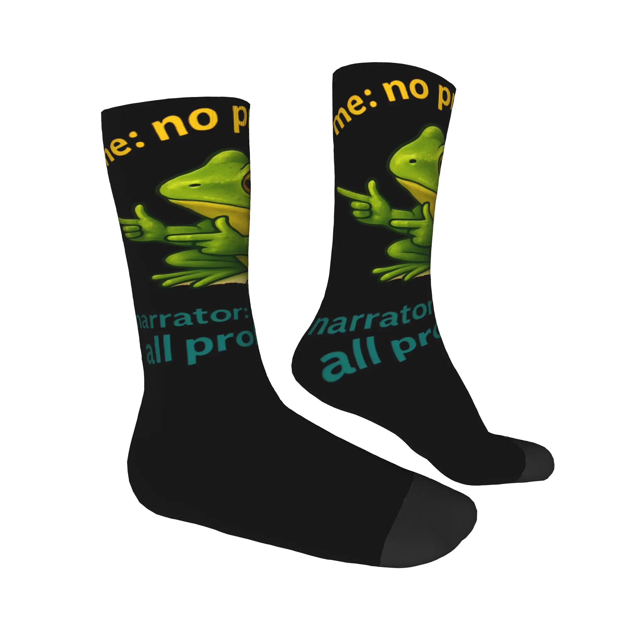 جوارب كاجوال للجنسين من الجنسين بدون مشاكل ولكن كان كل شيء مشكلة مضحكة ميمي إكسسوارات جوارب لطيفة قابلة للتنفس #4