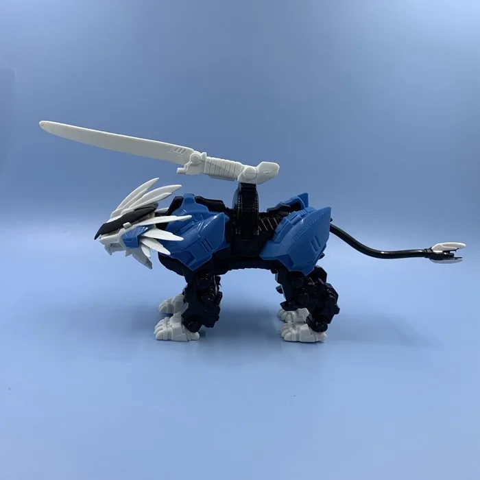 Japanese Version Bagged Jollibee Zoids 5Inch Action Figure Wild Liger Blade Liger Command Wolf - view 4