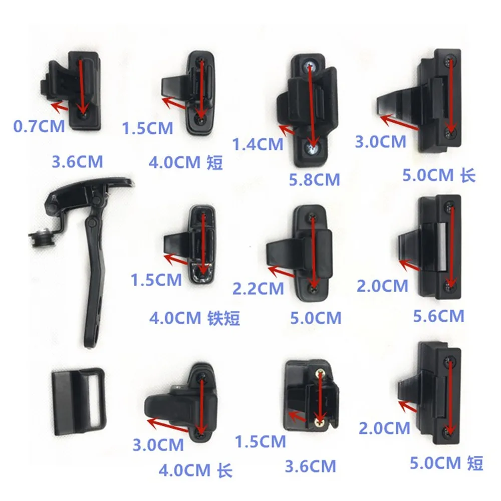 Excavator Parts Glass Buckle For Komatsu Kobelco Hitachi  Hyundai Doosan Daewoo Sany Liugong Kubota Glass Buckle