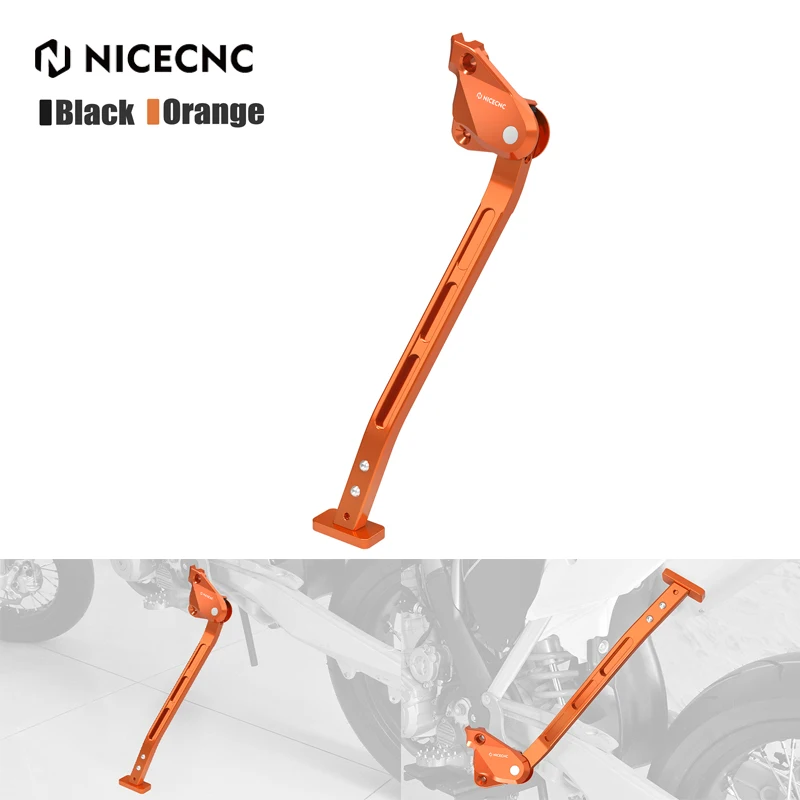 

NICENC For KTM SX-F 450 SX-F 350 SX 125 SX 250 2016-2025 25MM Adjustable Kickstand Side Stand For Husqvarna FC 350 GasGas MC350F