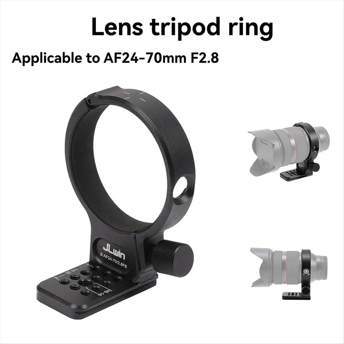 

N05R JLwin Tripod Collar Mount Ring for Samyang AF 24-70mm F2.8 Lens with Quick-Release Plate for Acra-Swiss Tripod