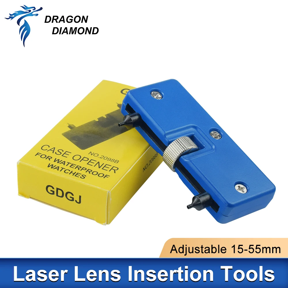 1PC Laser Lens Insertion Tools Adjustiable 15-55mm For Raytools Precitec WSX Focusing Collimating Removal Installation