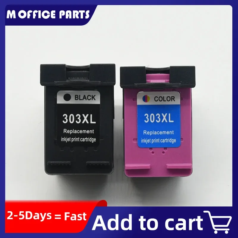 for HP 303 Xl 303xl Premium Color Remanufactured Inkjet Ink Cartridge For HP303 For HP ENVY Photo 6220 6230 6232 Printer