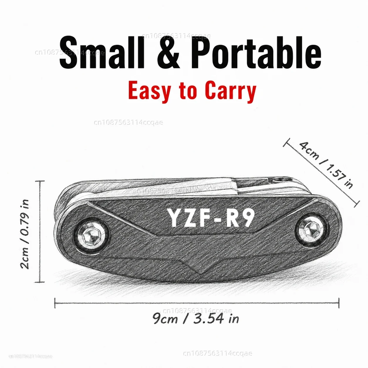 For Yamaha Supersport YZF-R9 YZF R9 2025 Motorcycle Tool Repair Kit Multifunctional Screwdriver Wrench Hex Key Set Portable