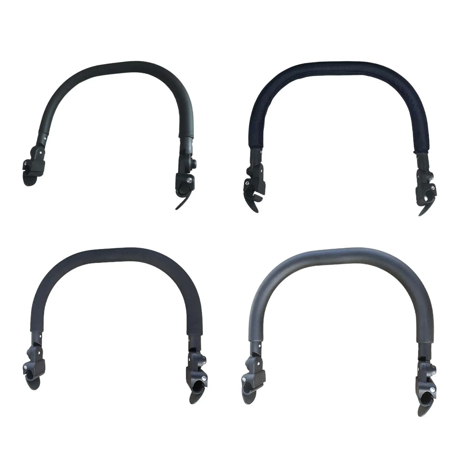 

Stroller Safety Support Bar Adjustable Universal Baby Stroller Handle for Trolley Pram Pushchair Crossbar Replacement