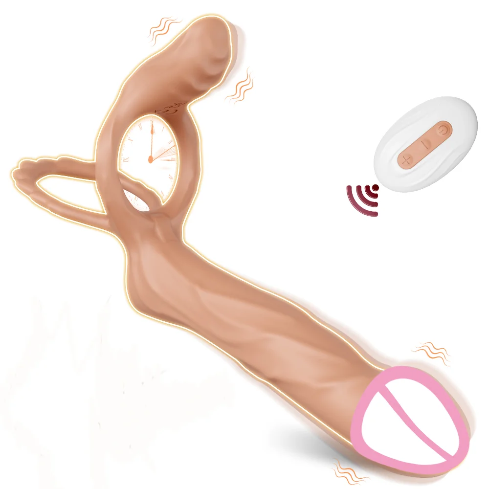 Anal Vibrator Dildo Doppel Penetration Butt Plug Vibrator Fr Mnner Strap  On Cock Ring Vibrierender Penis Vagina Sex Spielzeug Fr Paare - AliExpress  66