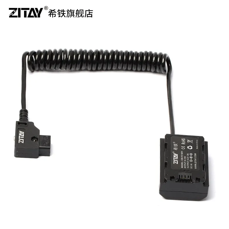 ZITAY NP-FZ100 to D-TAP Dummy Battery For  Sony  A7C A6600 Camera