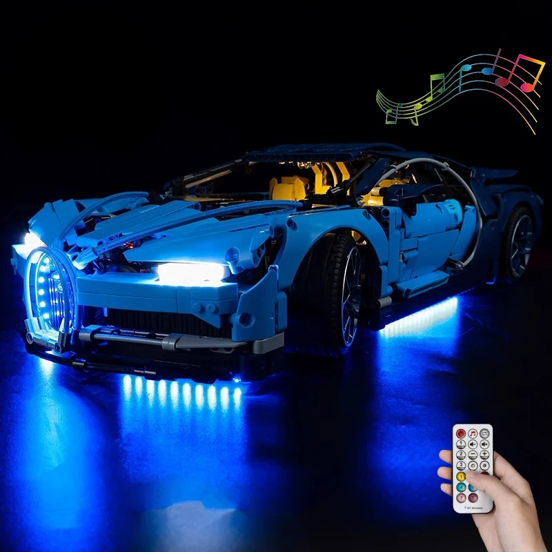 

Набор светодиодных светильников подходит для LEGO Technic Bugatti Chiron 42083, подарок на освещение (кроме строительных блоков)