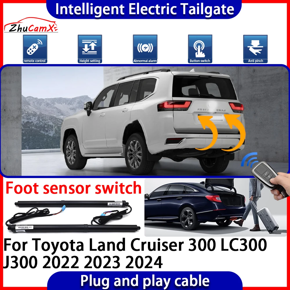 

Car Automatic Lifting kit Intelligent Electric Tail Gate Lift Tailgate for Toyota Land Cruiser 300 LC300 J300 2022 2023 2024