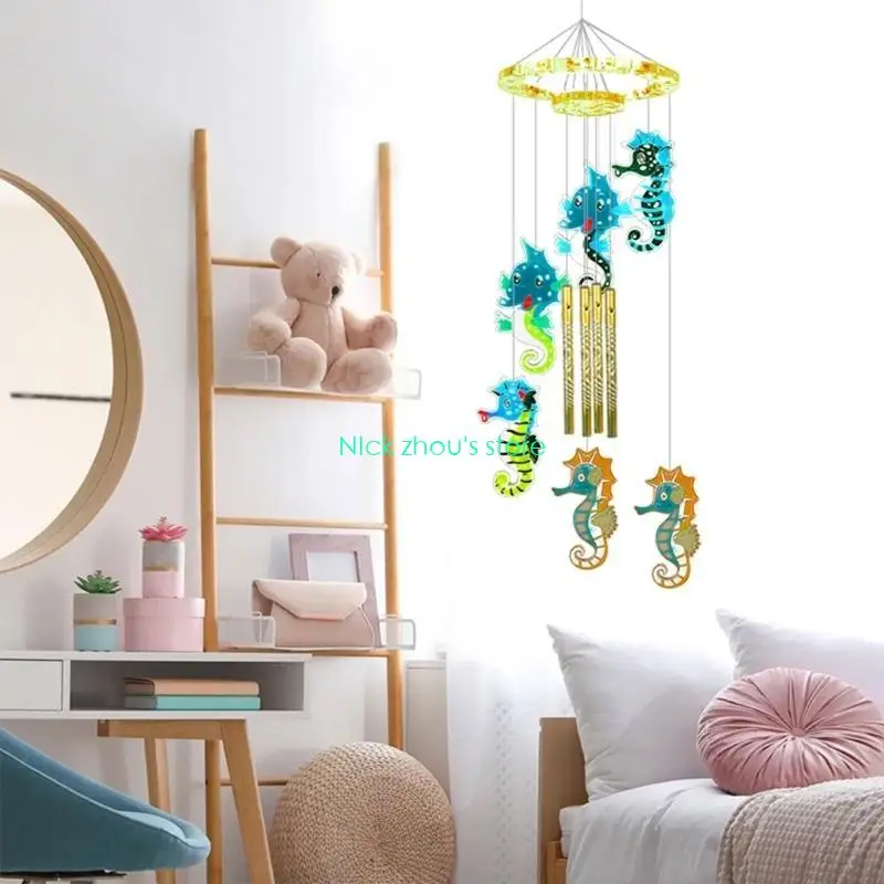 E15E قالب سيليكون رياح مثبت على الحائط من إيبوكسي كريستال للهدايا