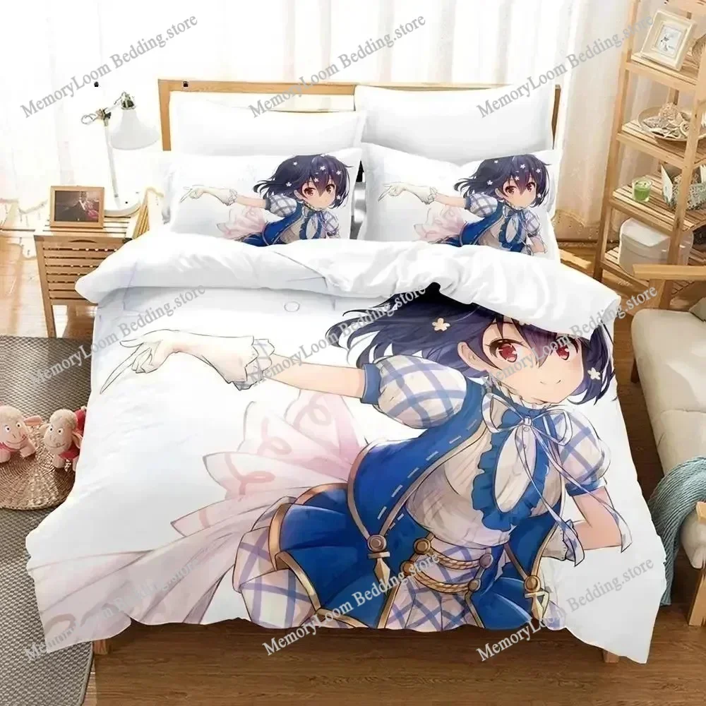 Zombie Land Saga Premium Luxury Bedding Set Japan Cartoon Soft Duvet Cover Plush Comforter Bedspread Twin/Single Size Printed