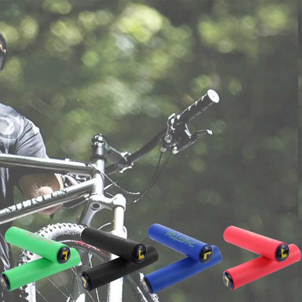 

Antiskid Ultra-light Bike Handlebar Cover Soft Silicone Cycling Handlebar Grips Bike Grip Cover MTB Bike Grips Bicycle Grips