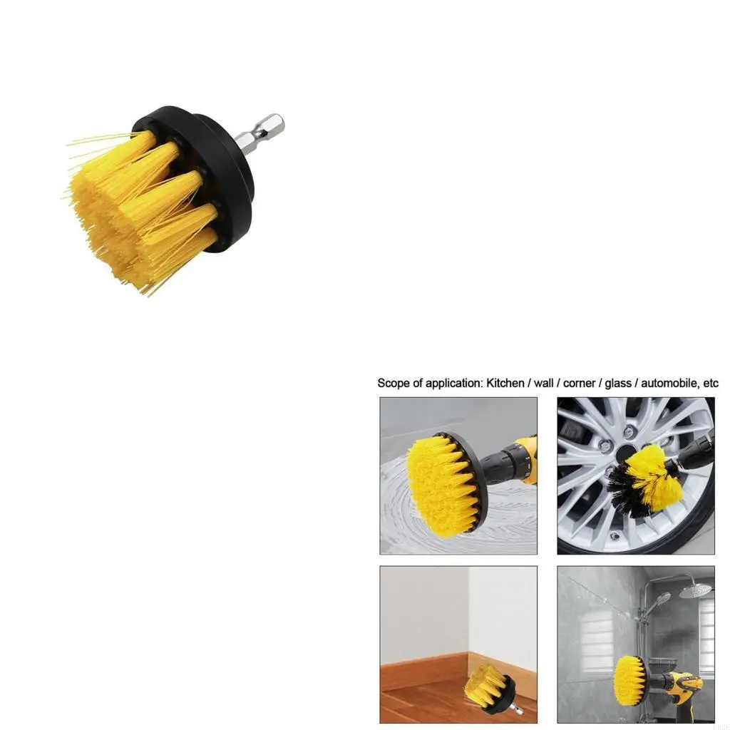 

P82E Electric Drill Brush Комплект круглые пластиковые скрубберные щетки для кухни