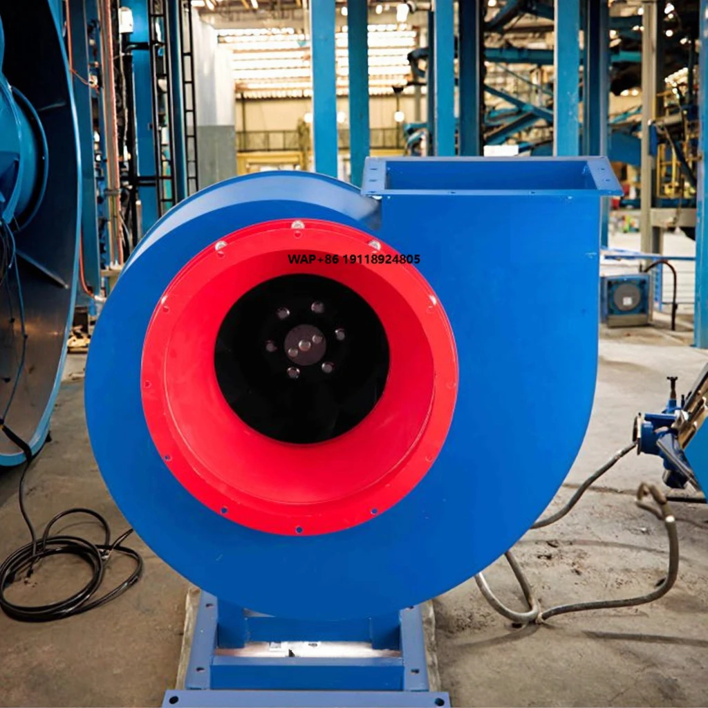 

4-72-2 Chemical Resistant Low Noise Centrifugal Blower 380V AC/DC Electric Current Standing Exhaust Fan Stainless Steel OEM