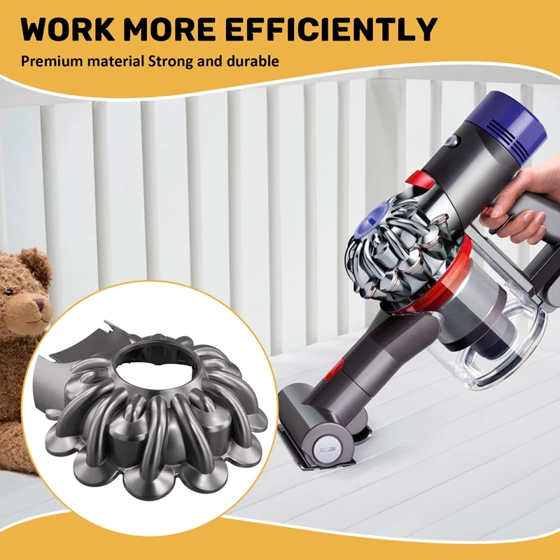 Substituição da tampa para aspirador sem fio Dyson V7 e V8, Universal Cyclone Cover, Restaura as peças de sucção
