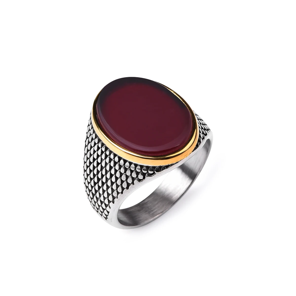 New trendy high quality 316L stainless steel ring fashion trend jewelry