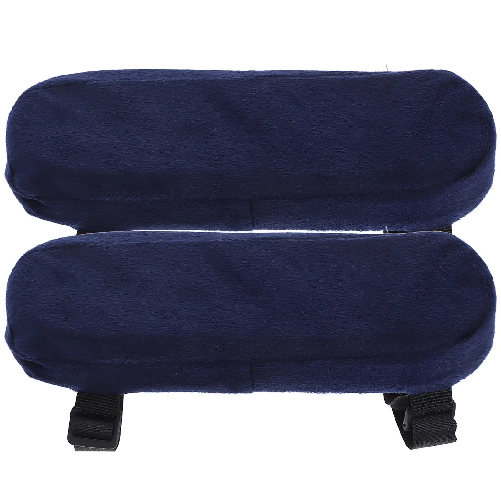 2Pcs Adjustable Strap Armrest Cushions for Gaming Chair Office Chair Wheelchair Desk Arm Pad Elbow Pillow Memory Foam Support